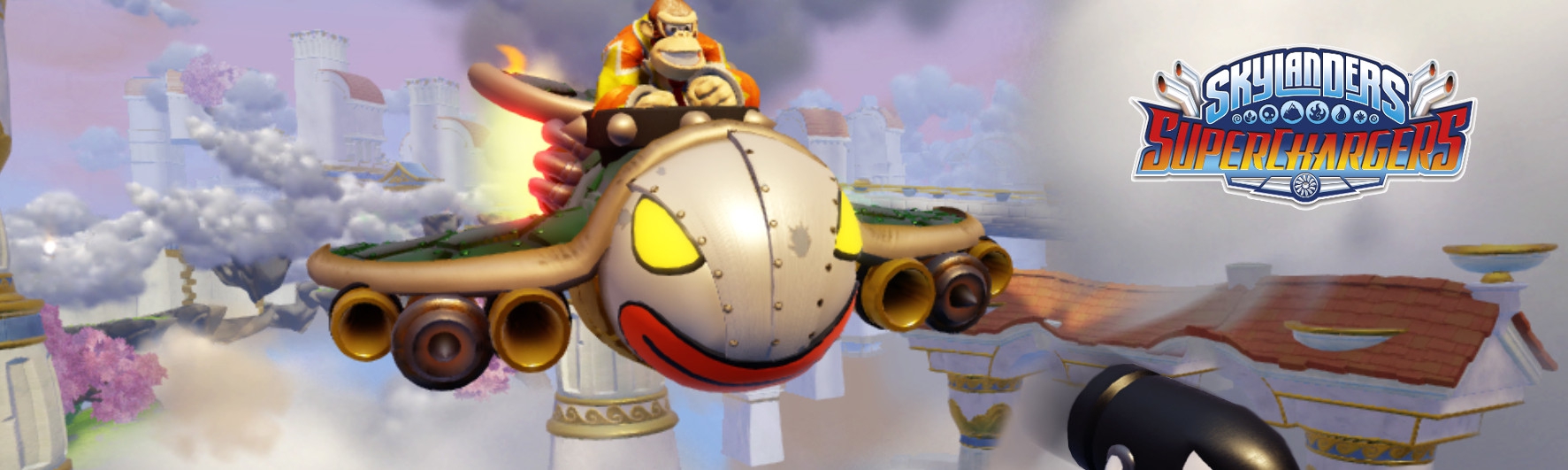 Banner Clown Cruiser - Skylanders SuperChargers Luchtvoertuig