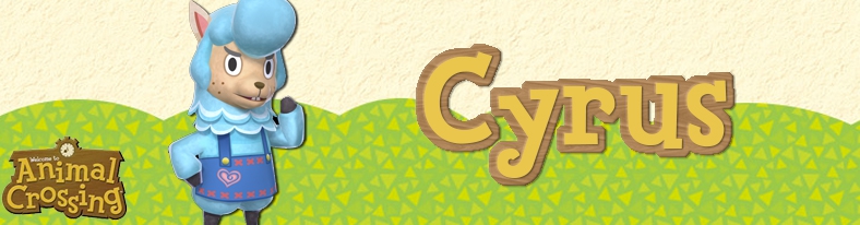 Banner Cyrus - Animal Crossing Collection