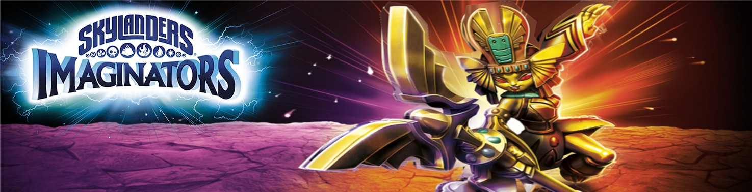 Banner Golden Queen - Skylanders Imaginators Sensei