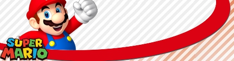 Banner Mario - Super Mario series