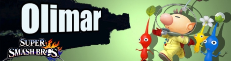 Banner Olimar Nr 44 - Super Smash Bros series