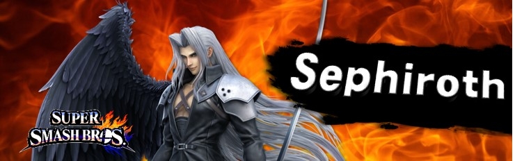 Banner Sephiroth Nr 90 - Super Smash Bros series