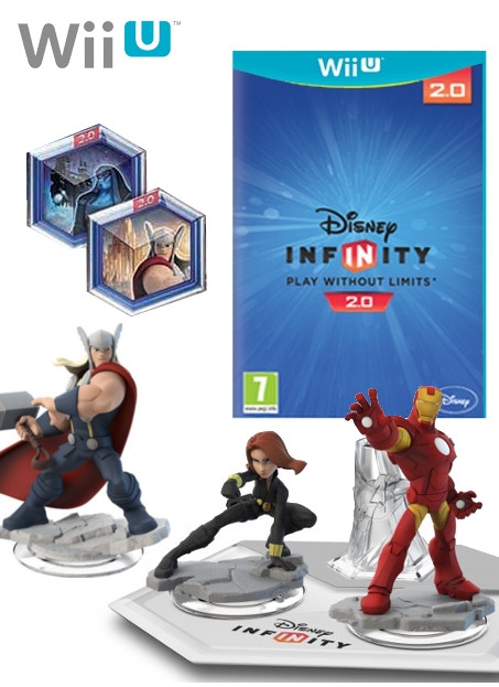 Ontslag nemen gevangenis bibliotheek Disney Infinity 2.0: Marvel Super Heroes Starter Pack - Wii U All in 1!