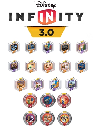 gemak leider Gevestigde theorie Disney Infinity Power Discs 3.0 - Wii U All in 1!