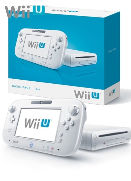 Gewoon Weg huis Kwijtschelding Nintendo Wii U 8GB Basic Pack - Wit - Wii U Hardware All in 1!
