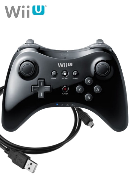 Onderzoek het gisteren mosterd Nintendo Wii U Pro Controller - Wii U Hardware All in 1!