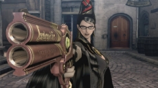 Review Bayonetta: Bayonetta maakt gebruik van de "Scarborough Fair"-pistolen.