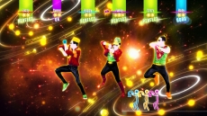 Review Just Dance 2017: Elke kleur hoort bij een speler. Hierdoor kan je jou score volgen.