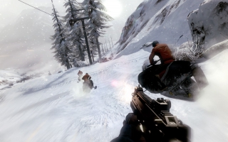 As we can expect from James Bond, the game is a first-person shooter with plenty of action.