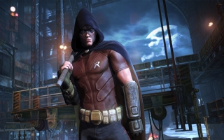 Meet Robin for the first time in the Arkham games, Batman’s masked sidekick.