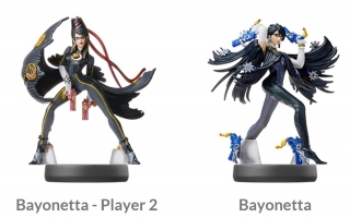 De <a href = https://www.mariowii-u.nl/Wii-U-spel-info.php?t=Bayonetta>Bayonetta</a>-amiibo komt uit <a href = https://www.mariowii-u.nl/Wii-U-spel-info.php?t=Super_Smash_Bros_for_Wii_U>Super Smash Bros</a>. Er is ook een Bayonetta (Speler 2)-amiibo.