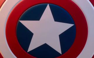 Here you can see the iconic shield of Captain America!