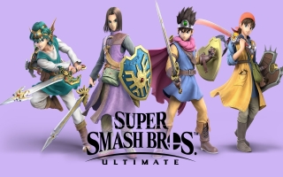 Speel als een van de helden uit de Dragon Quest-games in Super Smash Bros. Ultimate.