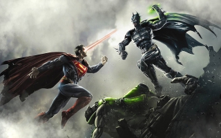 A battle between Batman and Superman. Who are you betting on?