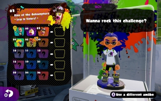 In <a href = https://www.mariowii-u.nl/Wii-U-spel-info.php?t=Splatoon>Splatoon</a> geeft deze Inklingjongen je speciale missies!