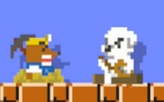 Play as K.K. in <a href = https://www.mariowii-u.nl/Wii-U-spel-info.php?t=Super_Mario_Maker>Super Mario Maker</a>.