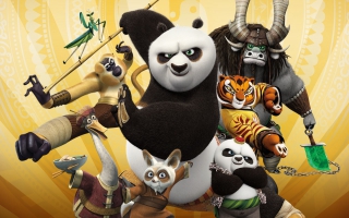 Het spel bevat maar liefst 24 personages uit de bekende Kung Fu Panda franchise.