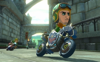 Je kunt ook de Link amiibo gebruiken in <a href = https://www.mariowii-u.nl/Wii-U-spel-info.php?t=Mario_Kart_8>Mario Kart 8</a> voor een kostuum die je Mii-personage kan dragen!