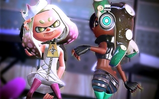 Lorelei en haar zus Marina zijn de popidolen van Inkopolis Square.