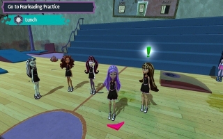 Monster High New Ghoul in School: Screenshot