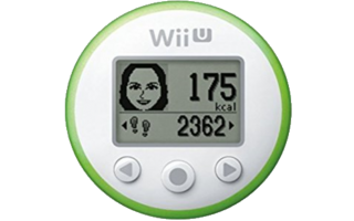 De <a href = https://www.mariowii-u.nl/Wii-U-spel-info.php?t=Wii_Fit_U>Wii Fit U</a> meter houdt stappen bij die het vervolgens omrekent in calorieën.