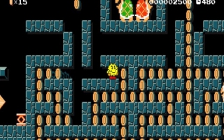 Wakawakawaka! Obtém o fato do Pac-Man em <a href = https://www.mariowii-u.nl/Wii-U-spel-info.php?t=Super_Mario_Maker>Super Mario Maker</a>.