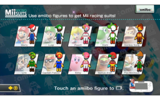 Unlock a racing suit with a Peach theme for your Mii in <a href = https://www.mariowii-u.nl/Wii-U-spel-info.php?t=Mario_Kart_8>Mario Kart 8</a>.