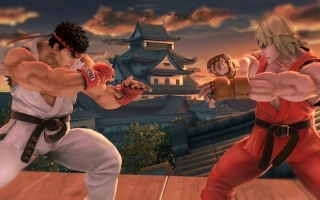 Ryu regressa para o Smash Ultimate e traz consigo o seu lutador eco, Ken.