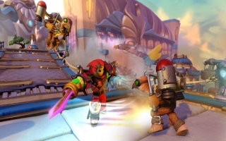 Bring your Skylanders to life in the game.