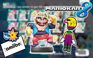 Lås op for en kostume til din Mii-figur med Wario-amiiboen!