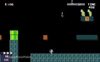 Débloquez un costume spécial dans <a href = https://www.mariowii-u.nl/Wii-U-spel-info.php?t=Super_Mario_Maker>Super Mario Maker</a>.